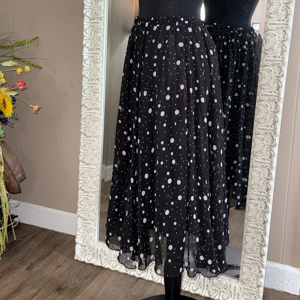 LAPIS • Polka Dot Twirl Skirt - Picture 10 of 10